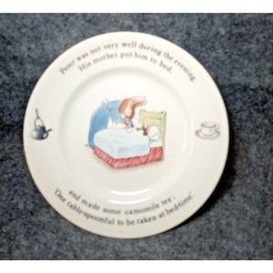 Wedgewood Peter Rabbit Replacement piece Plate Beatrix Potter Design